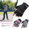 Fietshandschoenen Racefiets Sport Halve Vinger Antislip Fiets MTB Voor Tieners, Kinderen en Kleine Vrouwen 231005