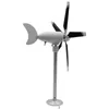 Decorative Objects Figurines The 5 blade Micro Wind Model Three phase Permanent Magnet Brushless Outdoor Science and Education Windmill DIY 230928