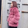 Frauen Pelz Faux Mantel Teddy Jacke Mode Streetwear 2023 Winter Verdicken Warme Oberbekleidung Weibliche Flauschigen