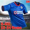 23 24 Cruz Azul Soccer Jersys Liga MX Futbol Club 2023 2024 Dead Ditta Antuna Moises Tabo Escobar 팬 플레이어 풋볼 셔츠 나노 남자 여자 아이 키트