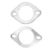 Exhaust Flange Gasket Connection Kit 2 2.5in Rust Proof High Hardness Universal Strong Sealing For Muffler
