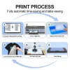 A3 dtf printer A3 impresora dtf textiel T-shirt drukmachine dtf transfers klaar om persmachine Voor T-shirt kleding stof