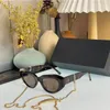 Lunettes de soleil œil de chat de haute qualité pour femmes et hommes, lunettes de soleil de styliste, mode classique, style rétro unisexe, conduite anti-UV400 ovales BB0236