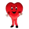 2019 new red heart love mascot costume Valentine's day birthday party show Costume Adult size288n