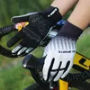 Cykelhandskar män cykelfinger anti-slip cykling ärmar kvinnliga sportstrumpor mtb cykelmantens manschetter som kör vandring kompletta satser 231005