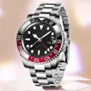 Relógios de pulso para homens novos relógios mecânicos automáticos alta qualidade superior marca luxo pulseira borracha moda masculina montre de