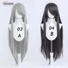 Cosplaypruiken 100 cm lang recht Cosplaypruik Anime Compatibel Universeel Omopinenet Effen Kleur Hittebestendig Synthetisch haar Pruiken Pruikkapje 231005