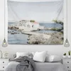 Tapisserier Växtvägg Tapestry Estetiska hemrum Dekor Boho Tillbehör som hänger stort tyg Autumn Simple Bedroom Carpet Nordic 230928