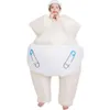 Costumi mascotte Divertente gigante Baby Cartoon Doll Costume Iatable Trucco Palla Carnevale di Halloween Pasqua Compleanno Festa di ruolo Spettacolo di modelli