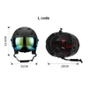 Ski Helmets Snow Sports PC EPS Professional Snowboard Helmet Adjustable with 14 Vents for Outdoor 231005