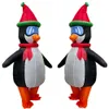 Mascot Costumes Funny Penguin Show Iatable Costume Christmas Halloween Carnival Stage Bar Party Creative Dress Up Holiday Gift Props