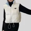 casaco feminino jaquetas de grife casaco de inverno feminino designer mangas removíveis quente à prova de vento luxo curto blusão soprador preço de atacado 10% de desconto para Z6XU #