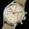 Military Watch for Man Chronograph Wrist Seagull 1963 Original ST1901 Movement Sapphire Waterproof Limited Card Wristwatches321L