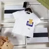 Diseñador Conjuntos de ropa para niños Camiseta Pantalones Conjunto Impresión de marca Niños 2 piezas Ropa de algodón puro bebés Niños niña Pantalones de marca de moda