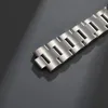 Regarder des bandes 18 mm 19 mm Bracelet en acier inoxydable solide 19 mm Ajustement du bracelet en acier inoxydable pour 5328y