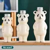 Bicchieri Bottiglia d'acqua carina Panda Shaker Tè al latte Tazza per bere Bevanda portatile Cucina Casa Coppia Chri 230928