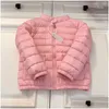 Womens Down Parkas 2022 Kids Designer Clothes Coat Fashion Autumn Winter Childrens bär pojkar och flickor lätt jacka vit eiderdown dhboh