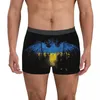 Sous-vêtements drôles Boxer Shorts culottes hommes Ukraine drapeau sous-vêtements doux pour homme grande taille