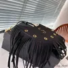 Designer Vintage Tassel Bag crossbody bag women bag luxurys handbags shoulder bag luxury bag mini bag bags for women denim bag 231005