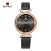 Женские часы-браслет, роскошные бриллиантовые часы, лучший дизайнерский бренд, наручные модные часы из розового золота, женские часы с любовью, наручные часы Relogio2432