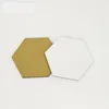 sublimation coaster for customized gift MDF Coasters for dye sublimation Hexagon shape hot transfer printing blank consumables 8DM-010-D