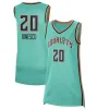 20 Sabrina Ionescu Men Youth New Women Basketball York Liberty Jersey 30 Breanna Stewart 35 Jonquel Jones 23 Marine Johannes 22 Courey Van