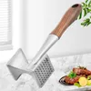 Meat Poultry Tools 304 Stainless Steel Hammer Double Faced Tenderizer Household Loose Kitchen Steak Bar Breaker Gadgets 230928