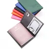 Card Holders Women Men PU Leather Passport Covers Travel Accessories ID Bank Bag Business Holder Wallet Case
