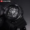 Panars G STOP WATCH WOJEK WATWOŚCI MĘŻCZYZNY DIGANICZNY WATWOŚĆ Outdoor wielofunkcyjny Waterproof Waterproof Sports Watch Relojes Hombre Ly19121192p