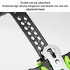 Ice Axes Climbing Crampons Highdensity Manganese Steel Outdoor Ski 14 tänder för snövandring och 231005