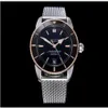 U1 Ny Super Ocean Watch 42mm GF producerad 300 m vattentät eta9015 rörelse keramisk ring mun safir spegel automatisk mekanik236o