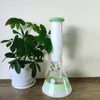Bong con base elegante bicchiere verde da 12,6 pollici con perc. downstem diffuso