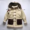 Мужская куртка из искусственной кожи 2024, зимняя овечья дубленка высшего качества, куртка из овчины армии США B 7, винтажное супер теплое пальто в стиле милитари 231005