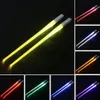 LED Lightsaber Chopsticks Reusable Light Up Tickstick Kitchen Party Tablewarewarewar