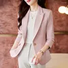 Garnitury kobiet formalne kobiety robocze noszenie blazers kurtki płaszcz jesienne zimowe profesjonalne eleganckie damki blacer blaser feminino tops