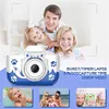 Appareils photo jouets HD 1080P Appareil photo numérique pour enfants Appareil photo pour enfants 20MP avec chargeur USB Caméra de jeu intégrée Housse de protection en silicone antichoc 230928