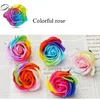 16st Box Soap Floral Gift Flowal Petal Artificial Rose Decor Ornament Party Valentine S Day Decorating Holding Flowers1284h