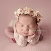 Haarschmuck Baby Stirnband Blume Kunststoff Girlande Vollmond Pografie Requisiten Hundredday Po Shooting 231008