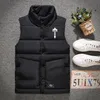 Londres trapstar jaqueta coletes masculinos estilo pena real para baixo inverno moda colete bodywarmer avançado impermeável fabric292c