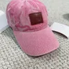 23ss alta qualidade Denim chapéus moda casquette para homens logotipo de couro etiqueta boné de beisebol para mulheres incluindo caixa presente preferido