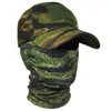 Ball Caps Military Hood Tactical Army Baseball For Men Women Summer Snapback Sun Hats Camouflage Balaclava Full Face Headgear Cover