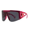 Zonnebrilmonturen Tnkoo Oversized Luxe Goggle Mannen Vrouwen Fashion Shades UV400 Vintage Bril 231005