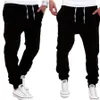 Hommes sarouel marque Jeans Tether décontracté affaissement pantalon hommes pantalon goutte entrejambe pantalon hommes Joggers pieds pantalon suspendu entrejambe Sa240s