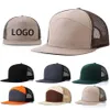 屋外帽子ファッション高品質7パネルメッシュ野球帽カスタム印刷男性向けの刺繍刺繍入り帽子230927