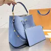Najlepsze designerskie torby luksusowe torby na buty neonoe kobiety kubełkowe klasyczne wytłoczone torebki