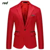 Herrenanzüge Blazer 8 Farben Herrenanzug Business Casual Kein Eisen Einreihig Einknopf Geteilter Kragen Hochzeit Party Mantel Slim Fit Büroblazer 231005