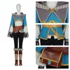 Mulher princesa cosplay traje zelda traje cosplay terno sapatos roupa lágrimas vestido extravagante terno de batalha com acessórios