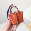 Cartera de cuero genuino de diseñador para mujer, Mini cartera organizadora Zippy, monedero, bolso, cinturón, llavero, accesorios