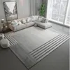 Alfombras Ins Sala de estar simple Alfombra de área grande Decoración del hogar Decoración del dormitorio Alfombra de baño impermeable y resistente a las manchas Alfombra suave y esponjosa 230928