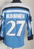 Uomo Retro Hockey 27 Teppo Numminen Jersey Retire 8 Teemu Selanne 10 Dale Hawerchuk 16 Laurie Boschman 9 Bobby Hull Vintage Classic CCM Blu Bianco Stitch Traspirante